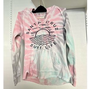 Santa Cruz pastel Tie-dye hoodie from Vintage Havana